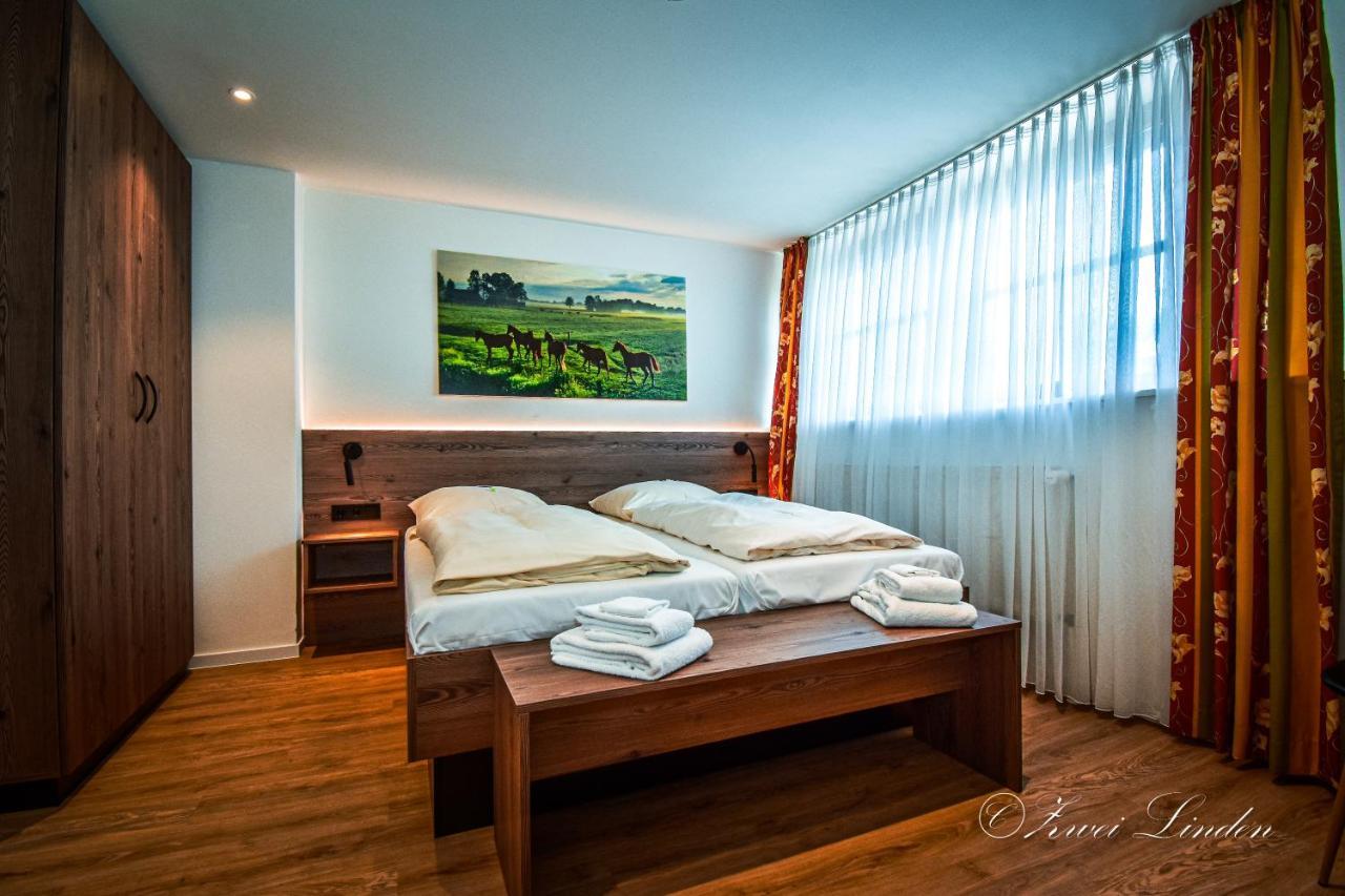 Hotel Zwei Linden - Links Der Elbe - Niedersachsen Balje Exterior foto