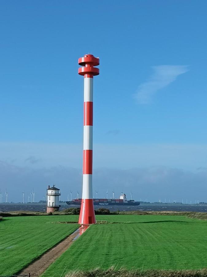 Hotel Zwei Linden - Links Der Elbe - Niedersachsen Balje Exterior foto